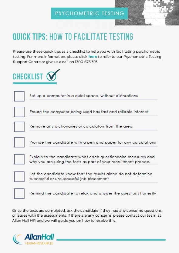 Quick Tips How To Facilitate Testing