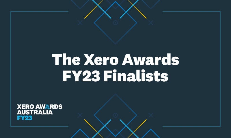 Allan Hall named FY23 Xero Finalists